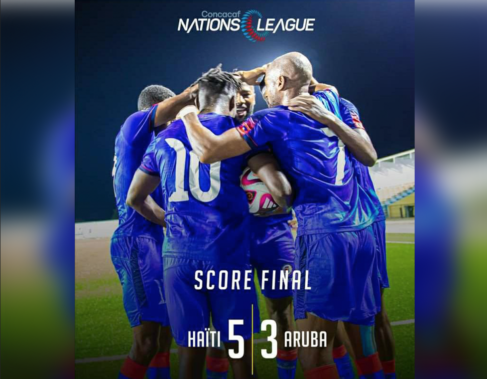 Haïti gagne dans un match riche en buts